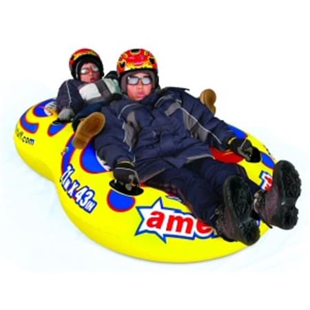 Kwik Tek Sportsstuff Kwik Tek - Sportsstuff 30-2525 Double Amerisport Snow Tube Sled 30-2525